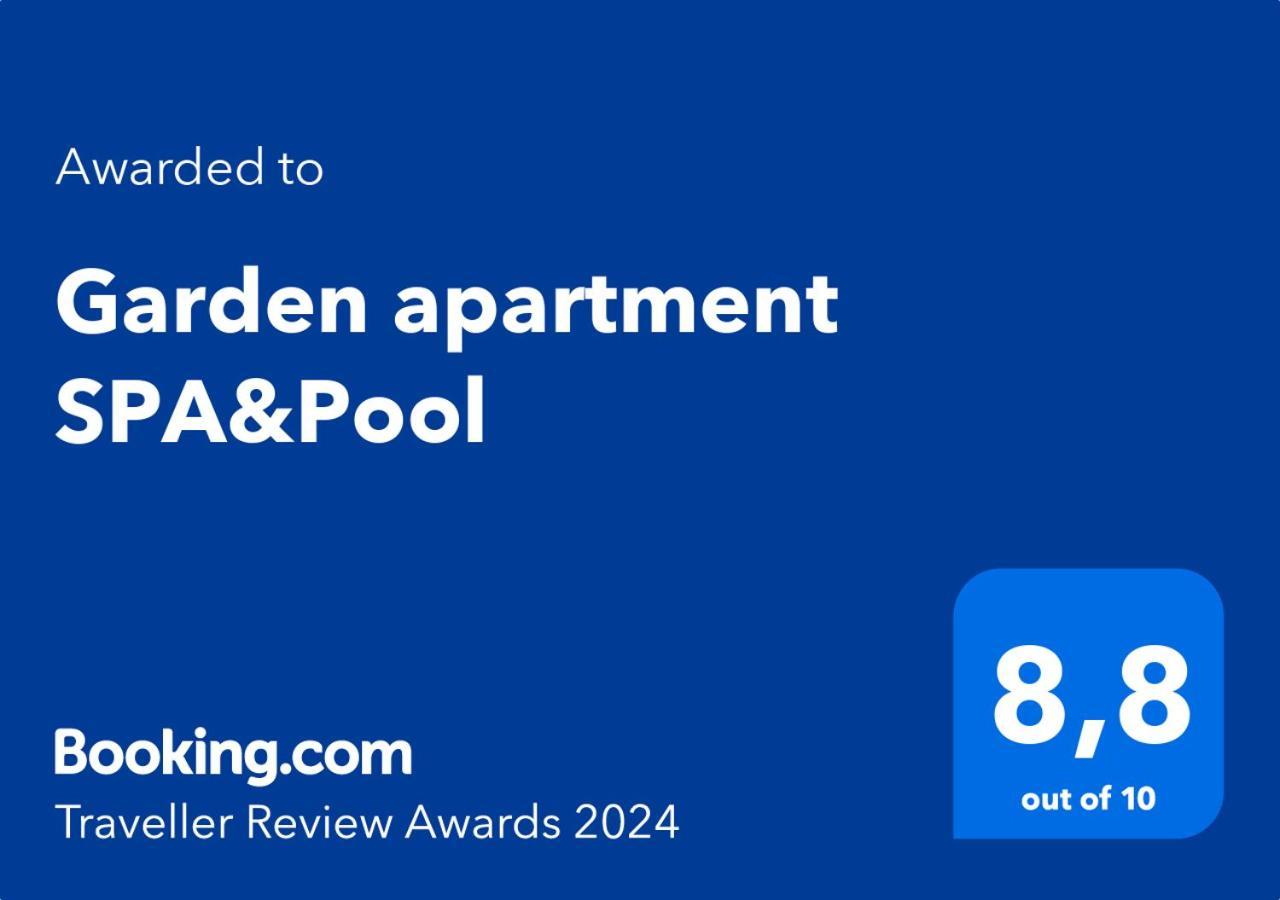 Garden Apartment Spa&Pool Валорсин Екстериор снимка